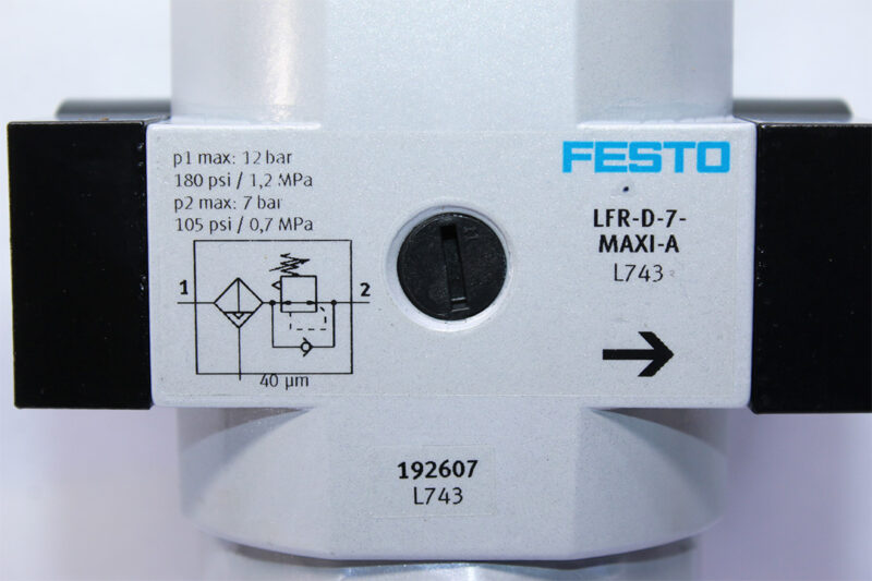 FESTO LFR-1/2-D-7-O-MAXI-A FILTER REGULATOR 192607