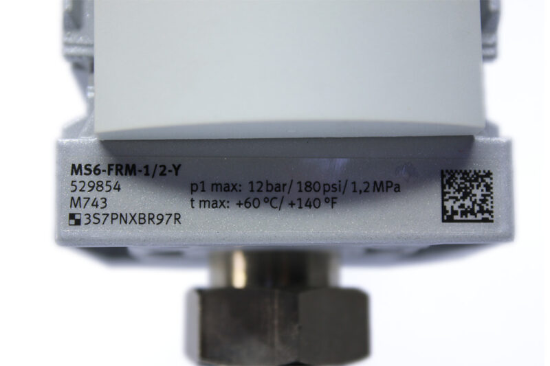 FESTO MS6-FRM-1/2-Y BRANCHING MODULE 529854