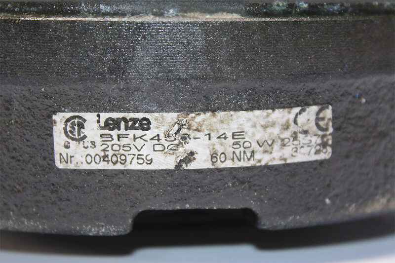 LENZE BFK458-14E ELECTRIC BRAKE COIL 205V 60Nm