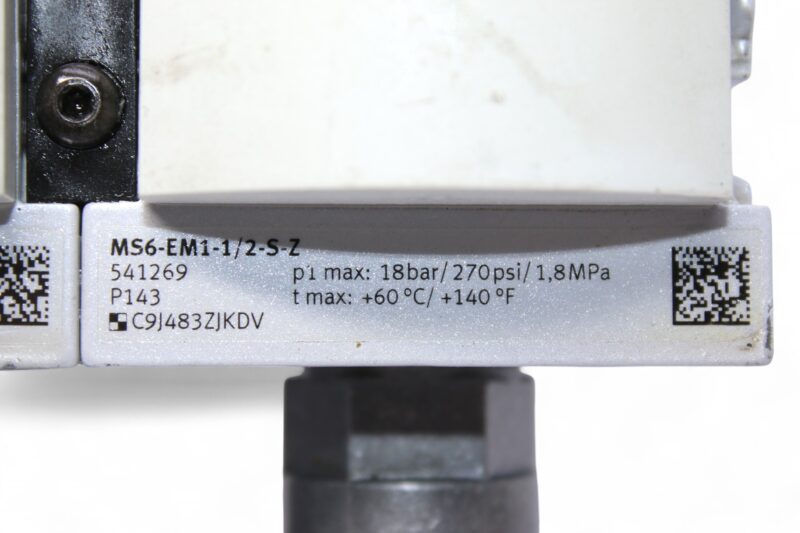 FESTO 529193,541269 FITLER REGULATOR - Image 3