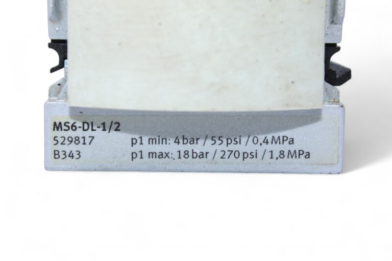 FESTO MS6-DL-1/2 SOFT START VALVE 529817 - Image 2