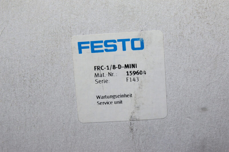 FESTO FRC-1/8-D-MINI SERVICE UNIT 159604