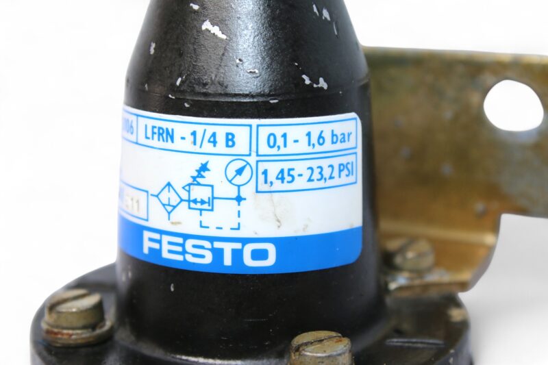 FESTO LFRN-1/4-B FITLER REGULATOR 6106 - Image 3