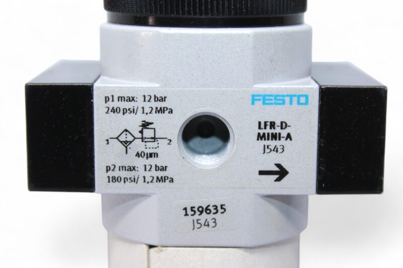 FESTO LFR-1/4-D-MINI-A FITLER REGULATOR 159635 - Image 2
