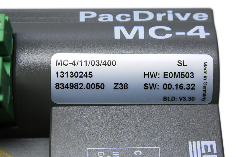 Schneider Electric-ELAU MC-4/11/03/400 PACDRIVE SERVO AMPLIFIER 13130245 - Image 3