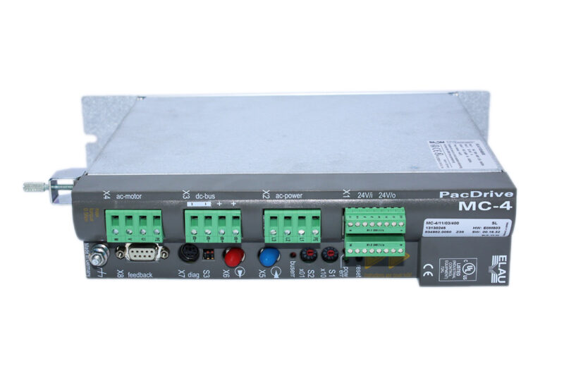 Schneider Electric-ELAU MC-4/11/03/400 PACDRIVE SERVO AMPLIFIER 13130245 - Image 4