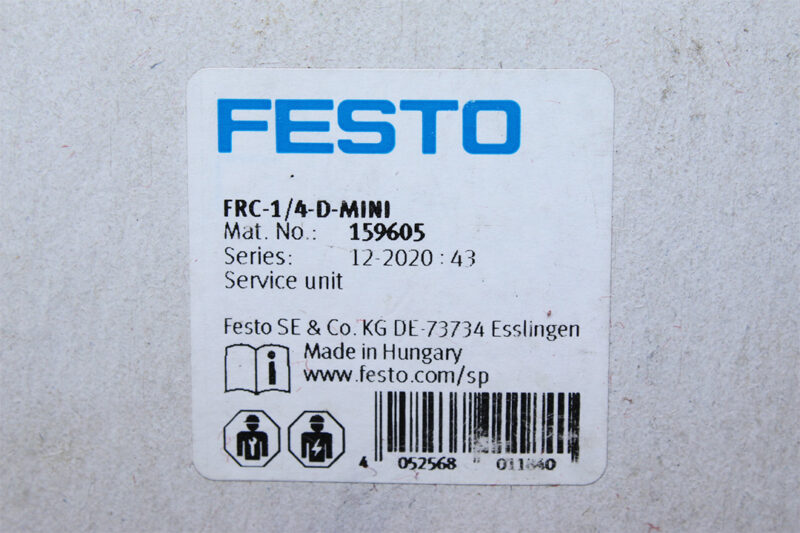 FESTO FRC-1/4-D-MINI SERVICE UNIT 159605
