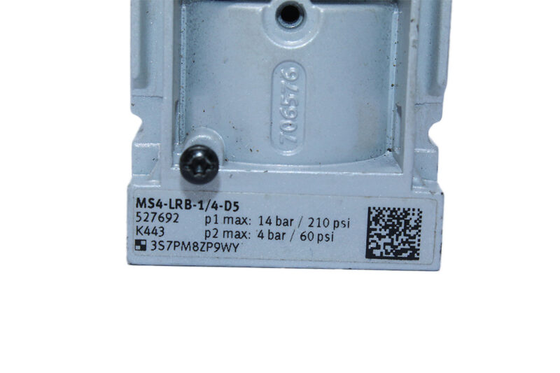 FESTO MS4-LRB-1/4-D5 PRESSURE REGULATOR 527692