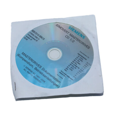 SIEMENS 6SX7010-0FA10 Compact Disk Simovert Masterdrives CD1/2 476590.7006.10