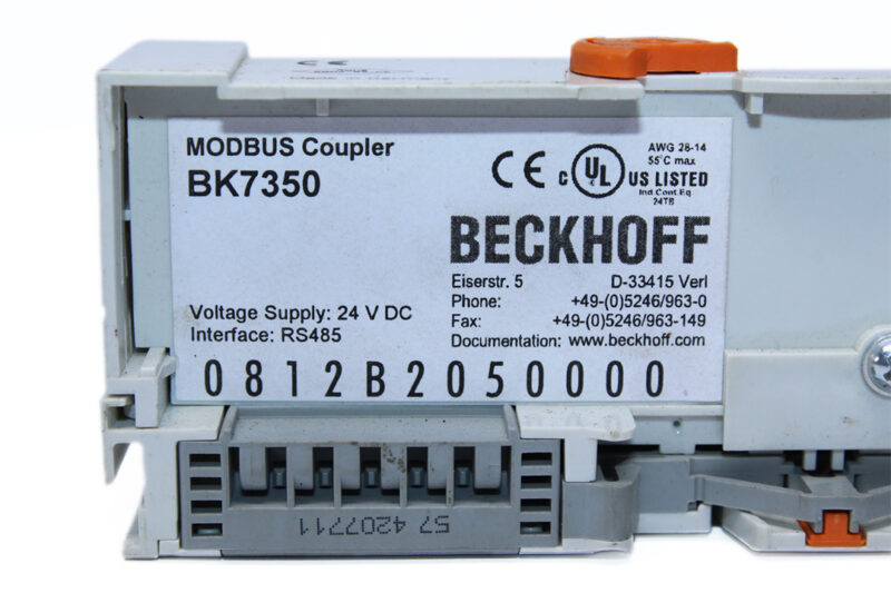 BECKHOFF BK7350 BUS COUPLER