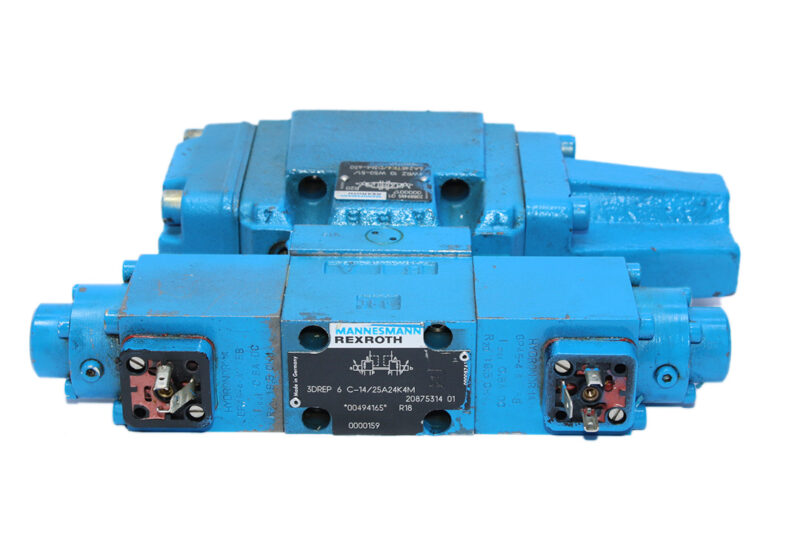 REXROTH R900494165 PROPORTIONAL PRESSURE REDUCING VALVE 4WRZ10W50-51/6A24ETK4/D3M-630 - Image 3