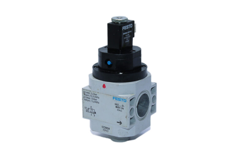 FESTO HEE-D-MIDI-24 ON/OFF VALVE 172959 - Image 6