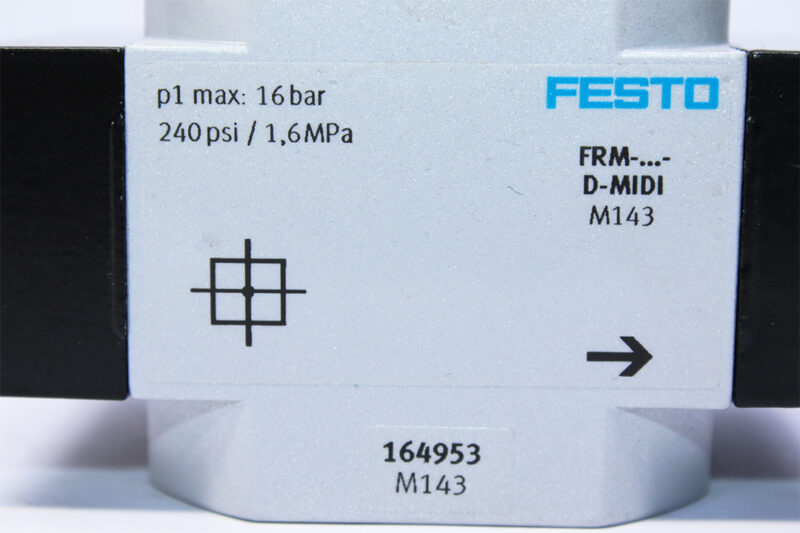FESTO FRM-1/2-D-MIDI BRANCHING MODULE 164953 - Image 3