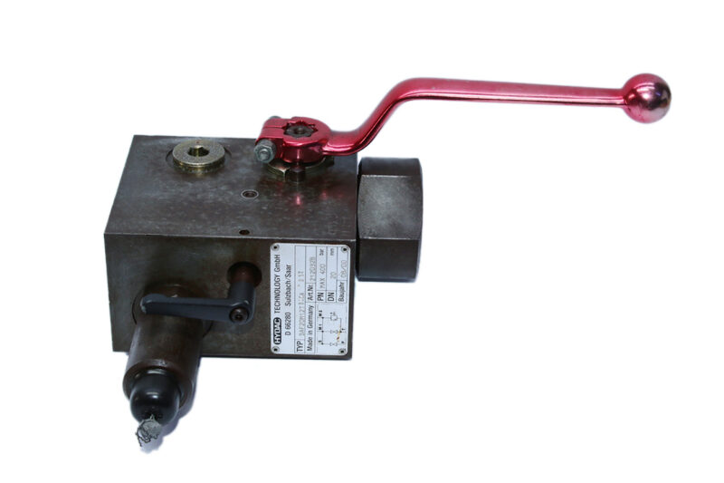 HYDAC SAF20M12T300A-S12 SAFETY AND SHUT-OFF BLOCK 2120328 - Image 3