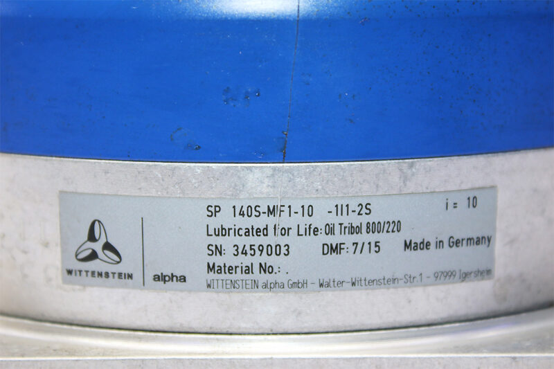 ALPHA SP 140S-MF1-10-1i1-2S PLANETARY GEARBOX