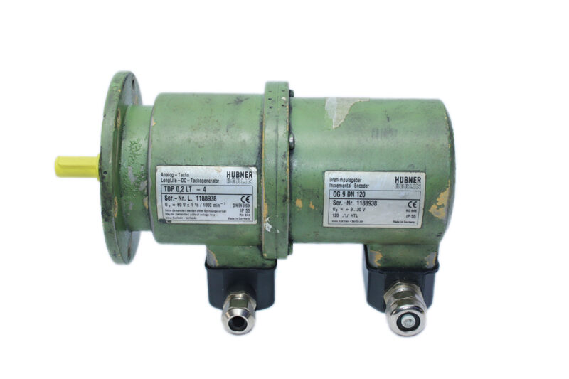 HUBNER BERLIN TDP 0.2LT-4 TACHO GENERATOR OG 9 DN 120 - Image 5