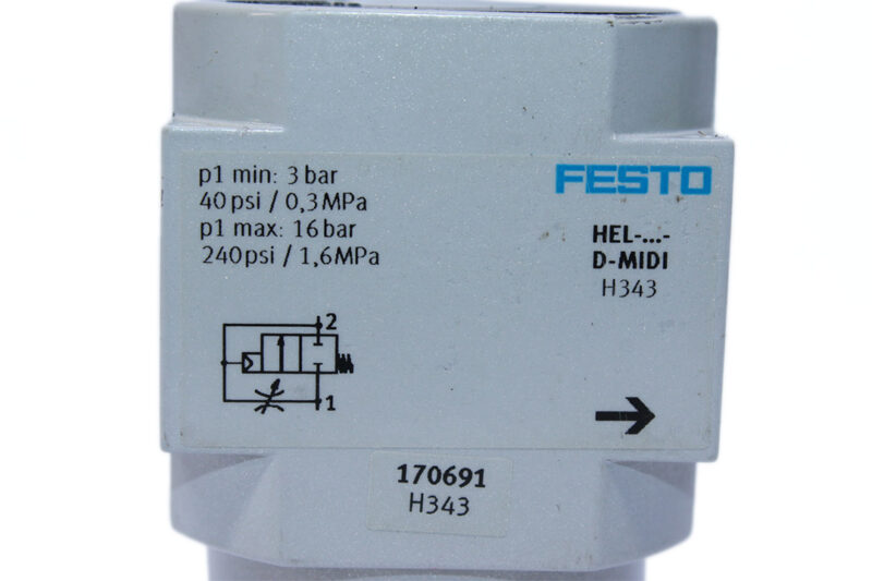 FESTO HEL-D-MIDI ON/OFF VALVE 170691