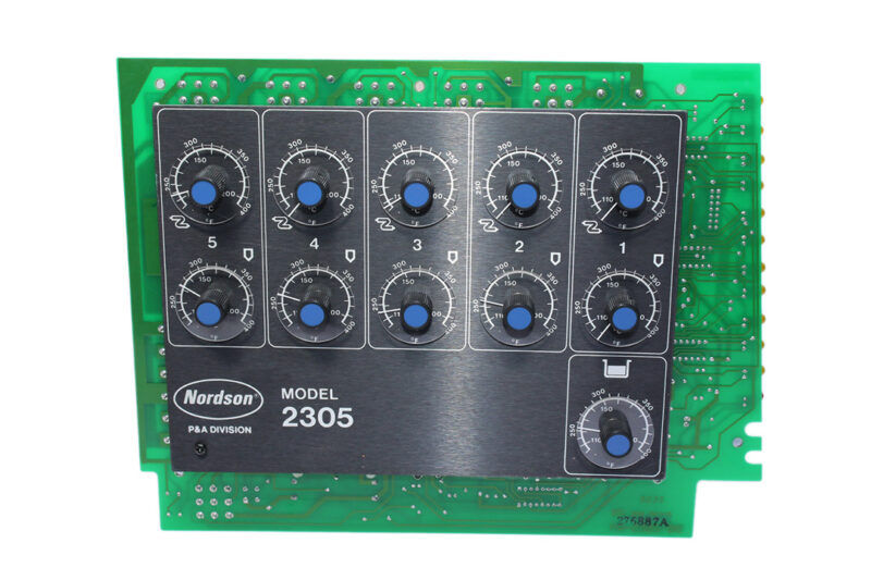 NORDSON 276887A TEMPERATURE CONTROL CIRCUIT BOARD BA90K01418 - Image 5
