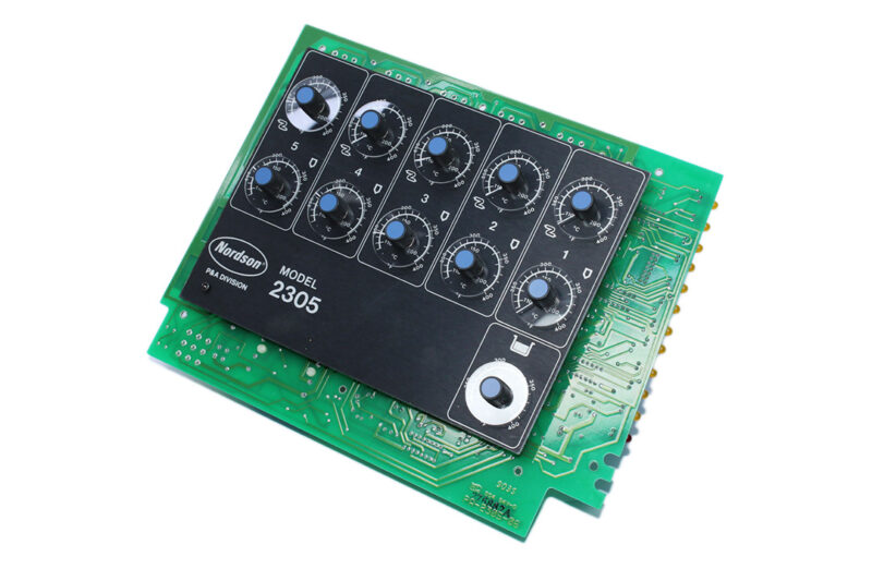 NORDSON 276887A TEMPERATURE CONTROL CIRCUIT BOARD BA90K01418 - Image 7