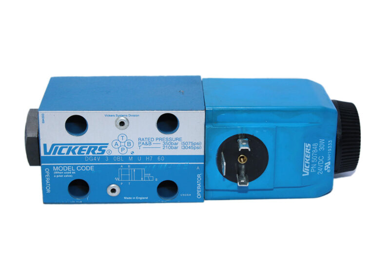 VICKERS DG4V 3 0BL M U H7 60 SOLENOID OPERATED DIRECTIONAL VALVE - Image 4