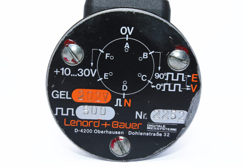 LENORD+BAUER GEL 202V INCREMENTAL ROTARY ENCODER