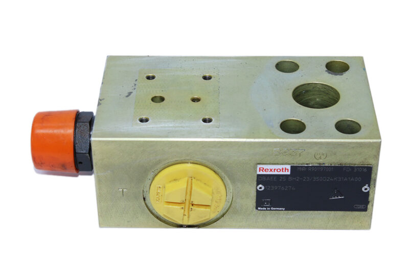 REXROTH R901197001 PUMP SAFETY BLOCK DBAEE25BH2-23/350G24K31A1A00 - Image 3
