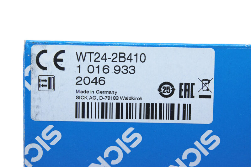 SICK WT24-2B410 PHOTOELECTRIC PROXIMITY SENSOR 1016933