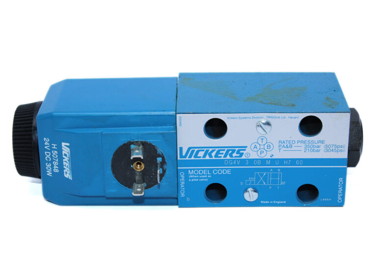 VICKERS DG4V 3 0B M U H7 60 SOLENOID OPERATED DIRECTIONAL VALVE - Image 4