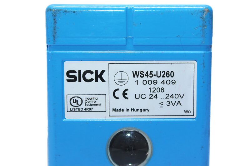 SICK WS45-U260 PHOTOELECTRIC SWITCH 1009409