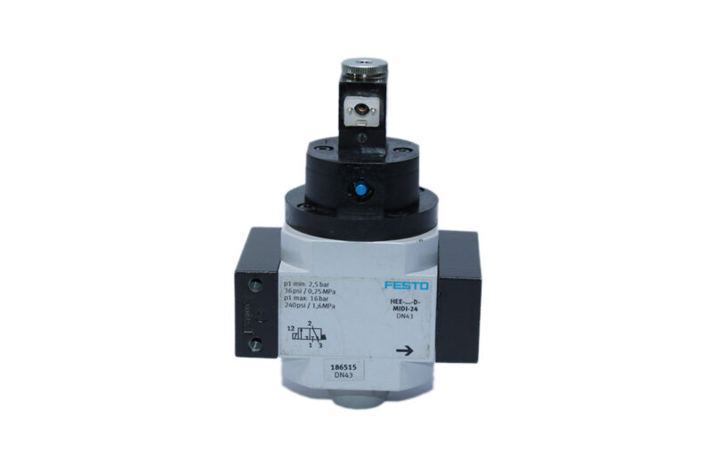 FESTO HEE-1/4-D-MIDI-24 ON/OFF VALVE 186515 - Image 3