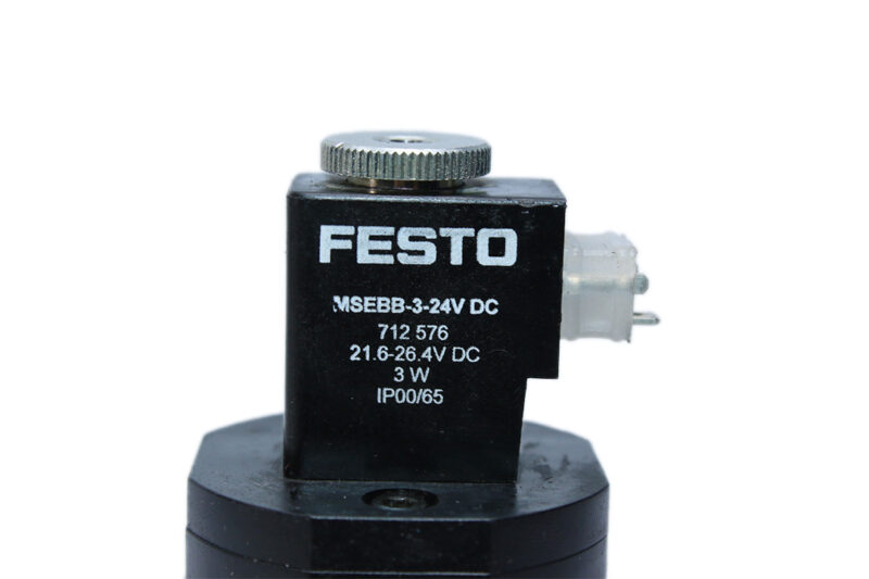 FESTO HEE-1/4-D-MIDI-24 ON/OFF VALVE 186515 - Image 6
