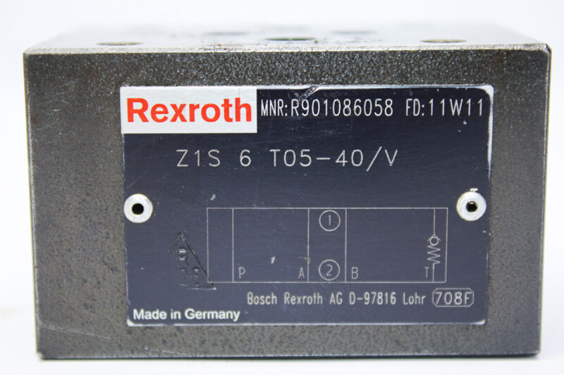 REXROTH R901086058 CHECK VALVE Z1S6T05-40/V