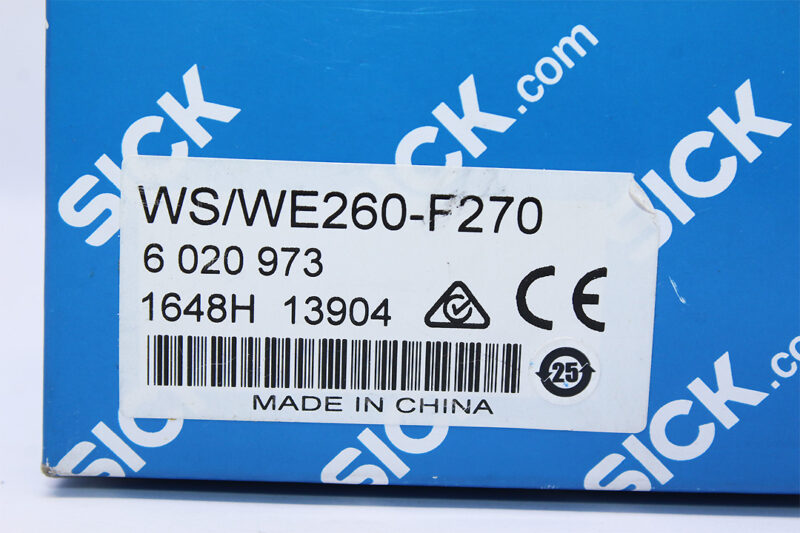 SICK WE260-F270 COMPACT PHOTOELECTRIC SENSOR 6020973