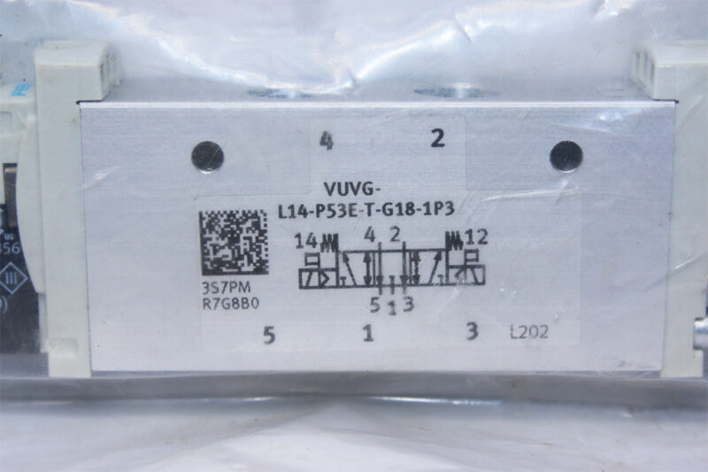 FESTO VUVG-L14-P53E-T-G18-1R8L SOLENOID VALVE 574233 - Image 3