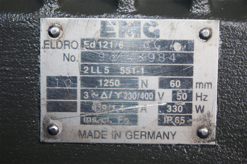 EMG ED 121/6 ELECTRO HYDRAULIC THRUSTER