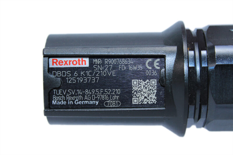 REXROTH R900709593 ACCUMULATOR SHUT-OFF BLOCKS ABZSS 10 E-31/210E/S12G24K4V - Image 3