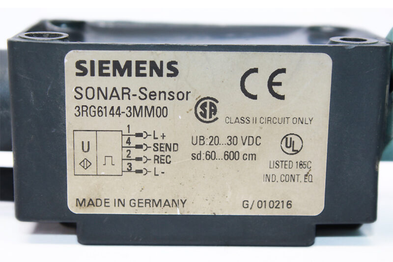 SIEMENS 3RG6144-3MM00 ULTRASONIC SENSOR 3RG6342-3AB01