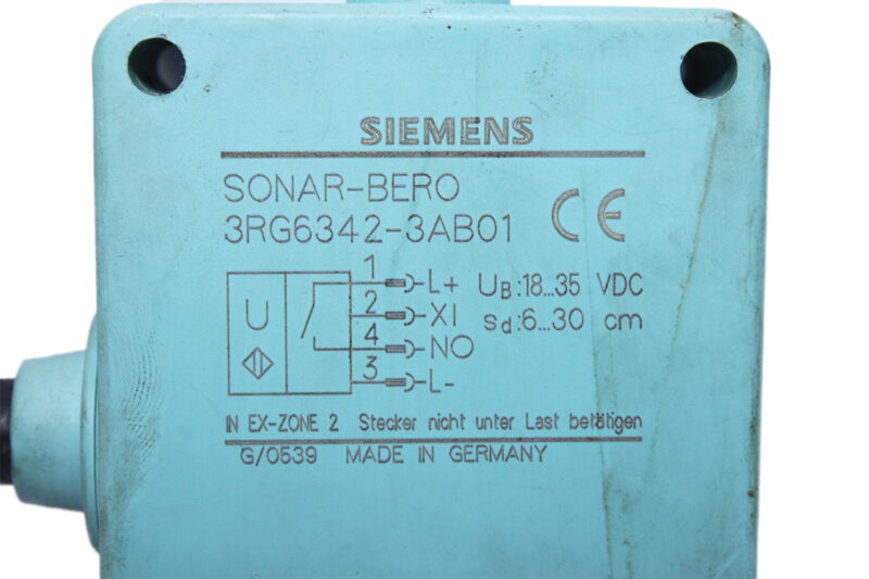 SIEMENS 3RG6144-3MM00 ULTRASONIC SENSOR 3RG6342-3AB01 - Image 7