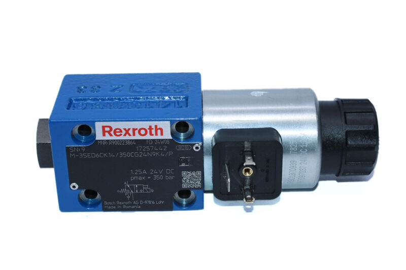 REXROTH R900223864 DIRECTIONAL CONTROL VALVE M-3SED6CK14/350CG24N9K4/P - Image 4