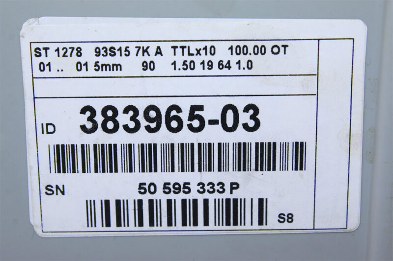 HEIDENHAIN ST 1278 93S15 7K A INCREMENTAL LENGTH GAUGE 383965-03