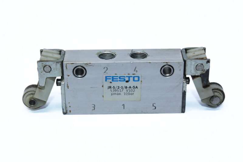 FESTO JR-5/2-1/8-A-SA ROLLER LEVER VALVE 539517 - Image 3