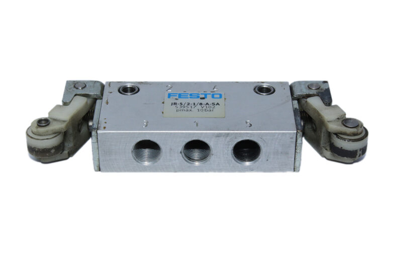 FESTO JR-5/2-1/8-A-SA ROLLER LEVER VALVE 539517 - Image 4