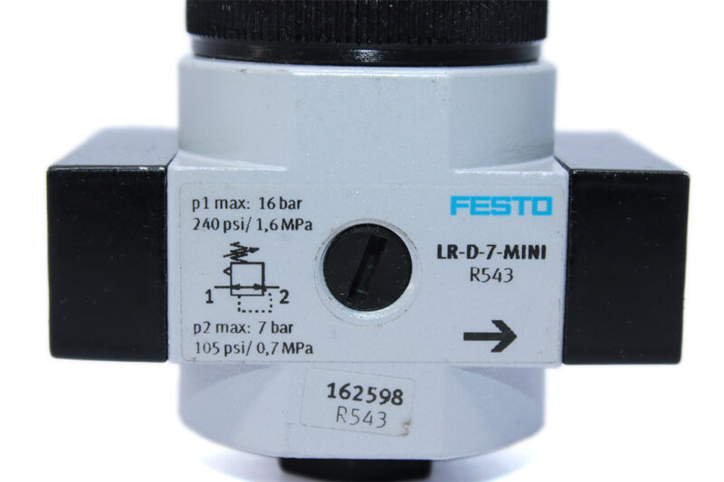 FESTO LR-1/8-D-7-O-MINI PRESSURE REGULATOR 162598