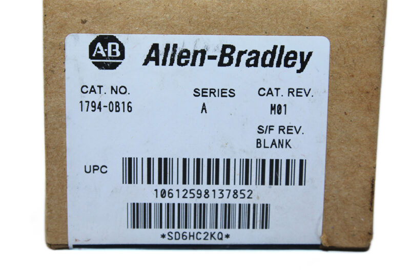 ALLEN-BRADLEY 1794-OB16 OUTPUT MODULE 16 POINT - Image 3