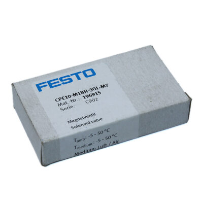 FESTO CPE10-M1BH-3GL-M7 SOLENOID VALVE 196915