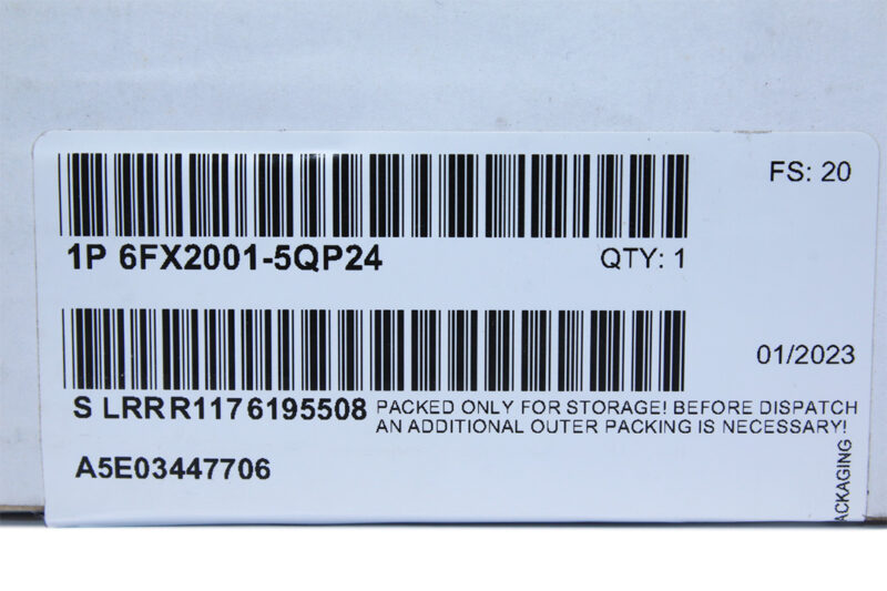 SIEMENS 6FX2001-5QP24 ABSOLUTE ENCODER