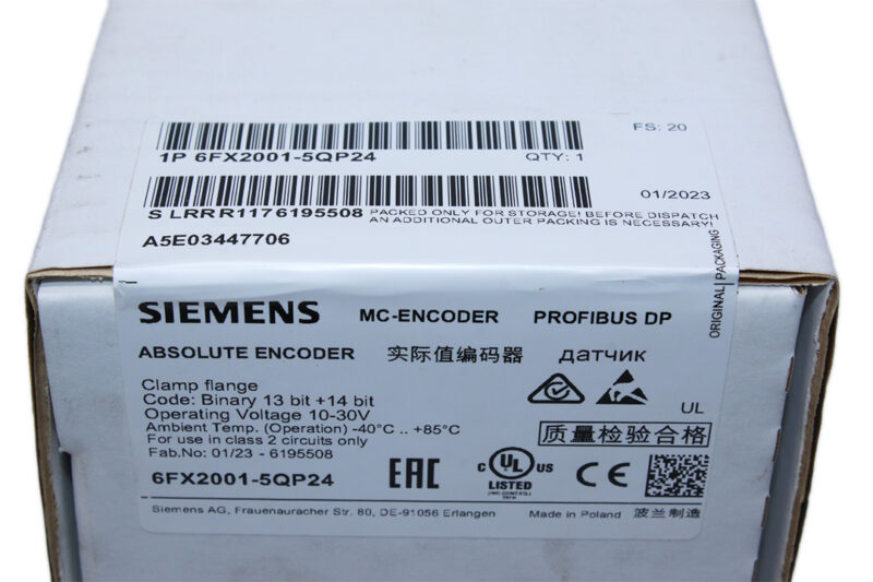 SIEMENS 6FX2001-5QP24 ABSOLUTE ENCODER - Image 4