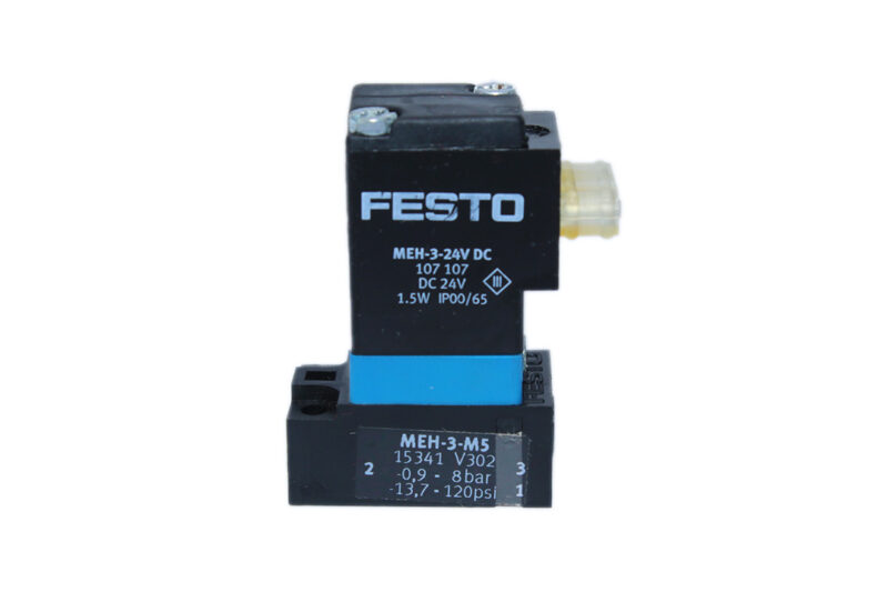 FESTO MEH-3-M5 SOLENOID VALVE 15341 - Image 6