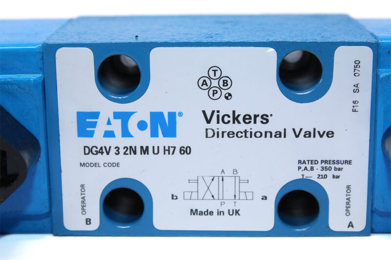 VICKERS DG4V 3 2N M U H7 60 SOLENOID OPERATED DIRECTIONAL VALVE - Image 3