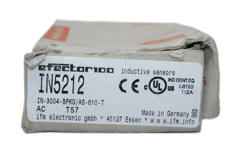 IFM IN-3004-BPKG/AS-610-TPS Inductive sensor IN5212